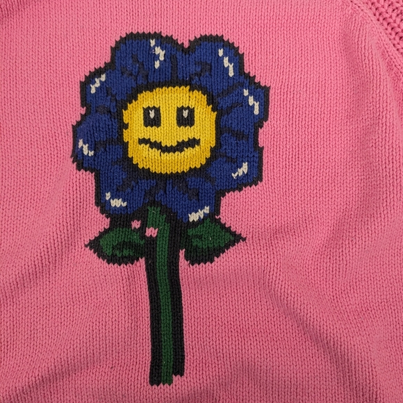 Lazy Oaf Pink Knit Sweater Dress Medium - Picture 6 of 12